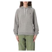 Fleece hoodie Polo Ralph Lauren , Gray , Dames