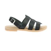 Comfort Sandalen Kick Landor Kickers , Black , Dames