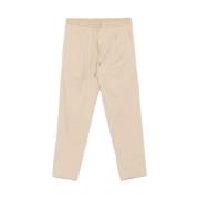 Beige Elastische Taille Koordbroek Briglia , Beige , Heren