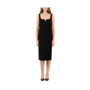 Elegante Jurk Studio Collectie Max Mara Studio , Black , Dames