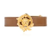 Leren armband Versace , Brown , Unisex