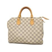 Pre-owned Canvas louis-vuitton-bags Louis Vuitton Vintage , White , Da...