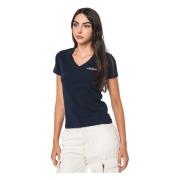 Organische katoenen Slim Fit T-shirt Guess , Blue , Dames