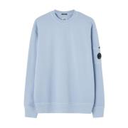 Diagonal Fleece Sweaters C.p. Company , Blue , Heren