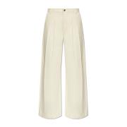 Geplooide broek Theory , Beige , Dames