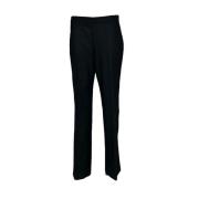 Zwarte wollen broek Clips , Black , Dames