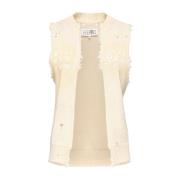 Witte Jassen voor Stijlvolle Look MM6 Maison Margiela , White , Dames