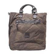 Bruine Bucket Bag & Rugzak Campomaggi , Brown , Heren