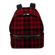 Pre-owned Canvas backpacks Yves Saint Laurent Vintage , Red , Dames