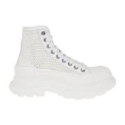 Witte High-Top Sneakers Alexander McQueen , White , Dames