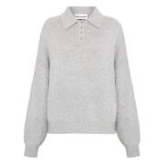 Kasjmier Polo-Neck Sweater Foggy Gebreid Emerson Renaldi , Gray , Dame...