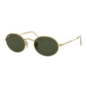 Ovale Zonnebril Arista Goud/Groen Ray-Ban , Yellow , Unisex