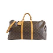 Pre-owned Canvas louis-vuitton-bags Louis Vuitton Vintage , Brown , Da...