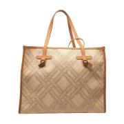 Beige 'Marcella' Shopper Handtas Gianni Chiarini , Beige , Dames