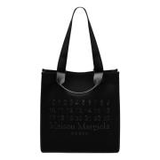 Kleine Shopping Tote Tas Maison Margiela , Black , Heren