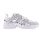 Witte Mesh Sneaker Isabel Marant , White , Dames