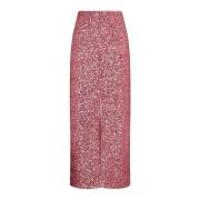 Roze Paillet Potlood Rok Twinset , Pink , Dames