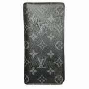 Pre-owned Canvas wallets Louis Vuitton Vintage , Black , Heren