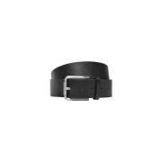 Stijlvol Leren Riem met Stevige Gesp Calvin Klein Jeans , Black , Here...