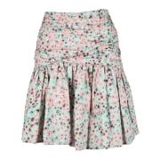 Stijlvolle Katoenen Gonna Rok Weili Zheng , Multicolor , Dames