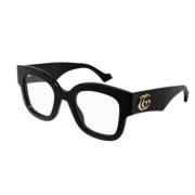 Stijlvolle zonnebril voor modieuze uitstraling Gucci , Black , Unisex