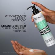 Redken Hydrating Curl Defining Cream and Refreshing Curl Hair Mist Bun...