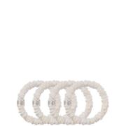 Slip Pure Silk Skinny Scrunchies - White