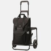 Andersen Komfort Shopper Senta Stoel boodschappentrolley zwart