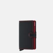 Secrid Miniwallet pasjeshouder matte black red