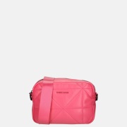 Daniele Donati puffy crossbody tas fuchsia