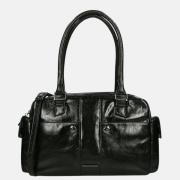 Claudio Ferrici Pelle Vecchia shopper black