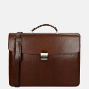 Claudio Ferrici aktetas 15.6 inch brown