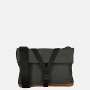 Aunts and Uncles Yao rolltop crossbody tas gravity grey