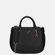 Guess Fedora satchel handtas black