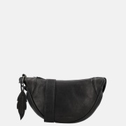 Hide & Stitches Earth inspire crossbody tas zwart