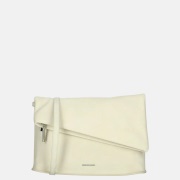 Calvin Klein Fold crossbody tas ecru