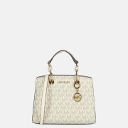 Michael Kors Cynthia crossbody tas XS van/cream