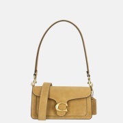 Coach Tabby schoudertas 20' suede sand