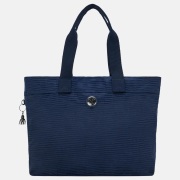 Kipling Colissa up night shopper ocean jacquard