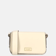 Kate Spade Liv Flap handtas milk glass