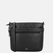 Charm London Washington crossbody tas zwart