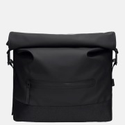 Rains Trail Roll-top schoudertas 16 inch black