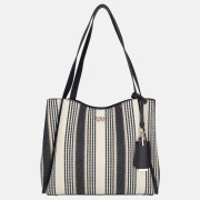 Guess Nicolette girlfriend tote shopper navy multi
