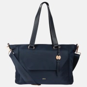Mosz Denise laptoptas/shopper 15.6 inch navy blue