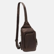 Chesterfield Riga crossbody tas brown