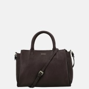 Loulou Essentiels Vera handtas M chocolate torte