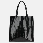 Ted Baker Croccon shopper black