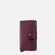 Secrid Miniwallet pasjeshouder original cranberry