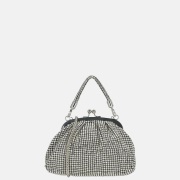 Firenze Strass handtas silver