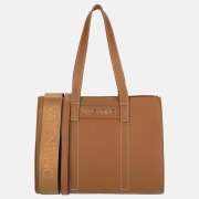 Valentino Bags Aury shopper cuoio